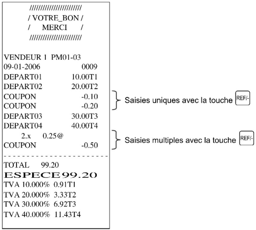 OLYMPIA CM 812 - Saisies multiples - 2