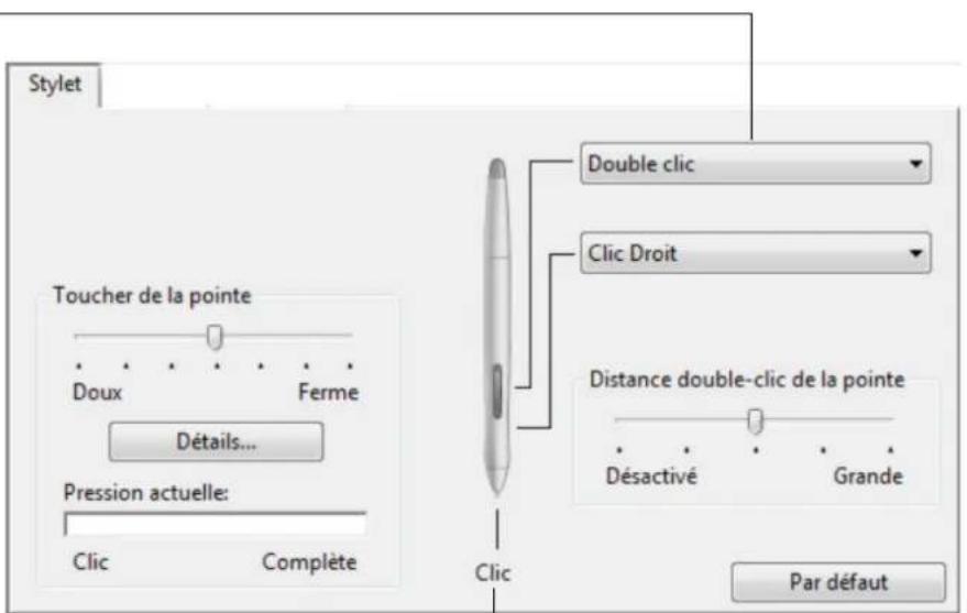 WACOM DTU1631 - PERSONNALISATION DES BOUTONS DU STYLET - 1