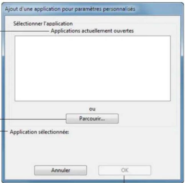 WACOM DTU1631 - CRÉATION D'UN PARAMÈTRE SPÉCIFIQUE À UNE APPLICATION - 1