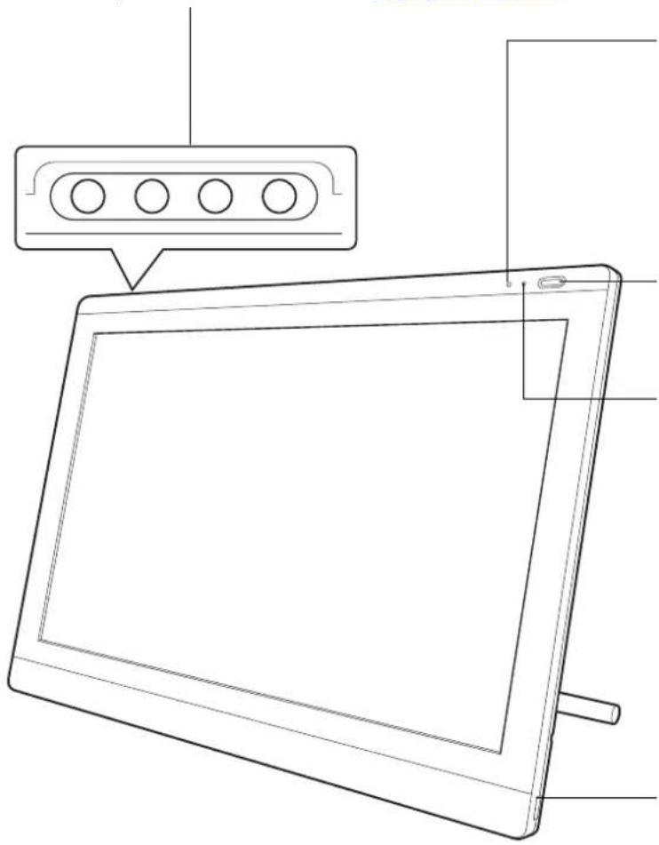 WACOM DTU2231 - VUE AVANT - 1