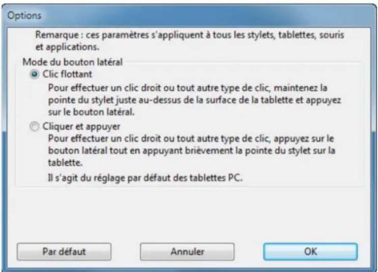 WACOM DTU2231 - PERSONNALISATION DES BOUTONS DU STYLET - 2