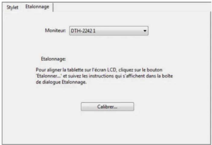 WACOM DTK2241 - ÉTALONNAGE DE L'ÉCRAN INTERACTIF - 1