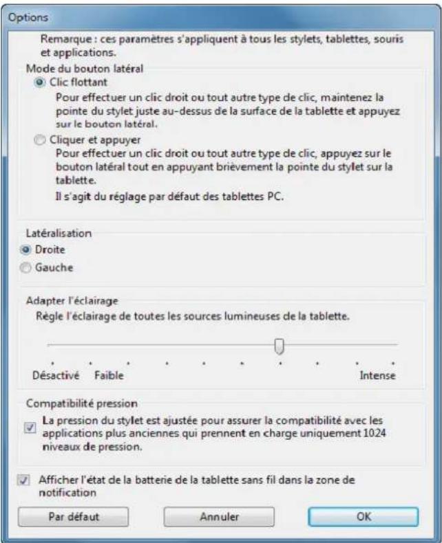 WACOM DTK2241 - PERSONNALISATION DES BOUTONS DU STYLET - 2