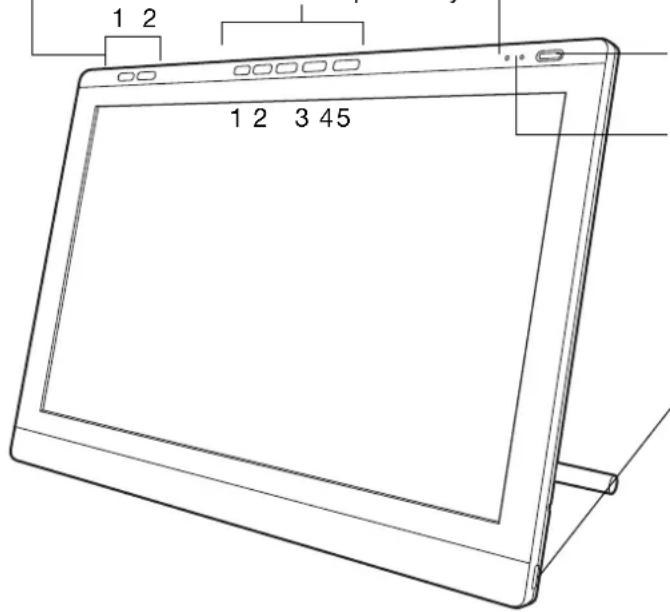 WACOM DTK2241 - VUE AVANT - 1