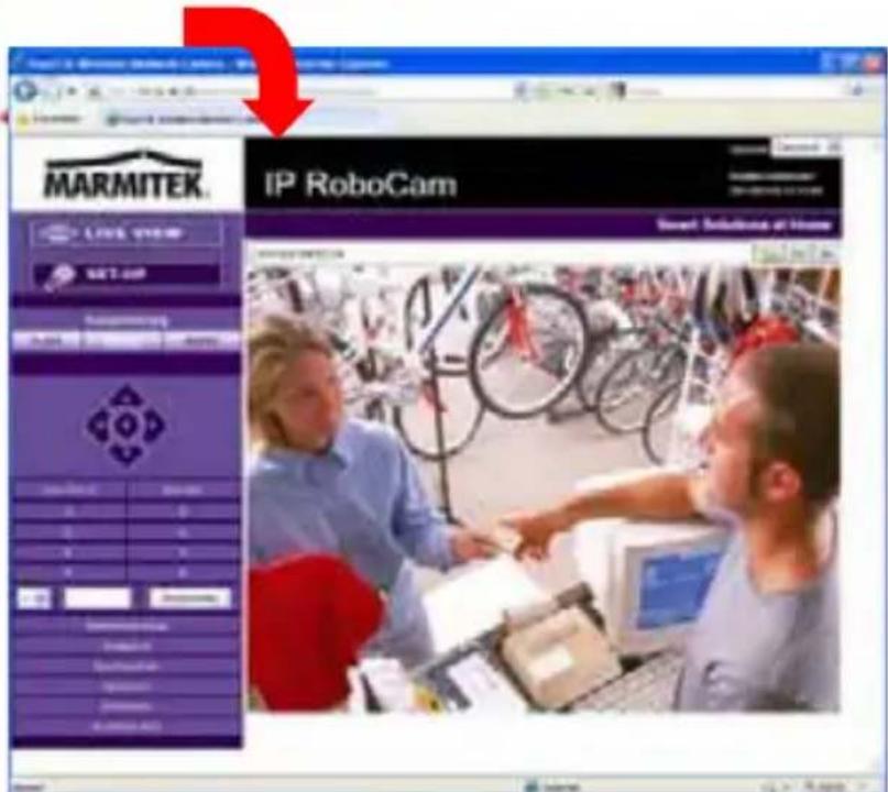 MARMITEK IP RoboCam 641 - So greifen Sie auf die Kamera zu - 3