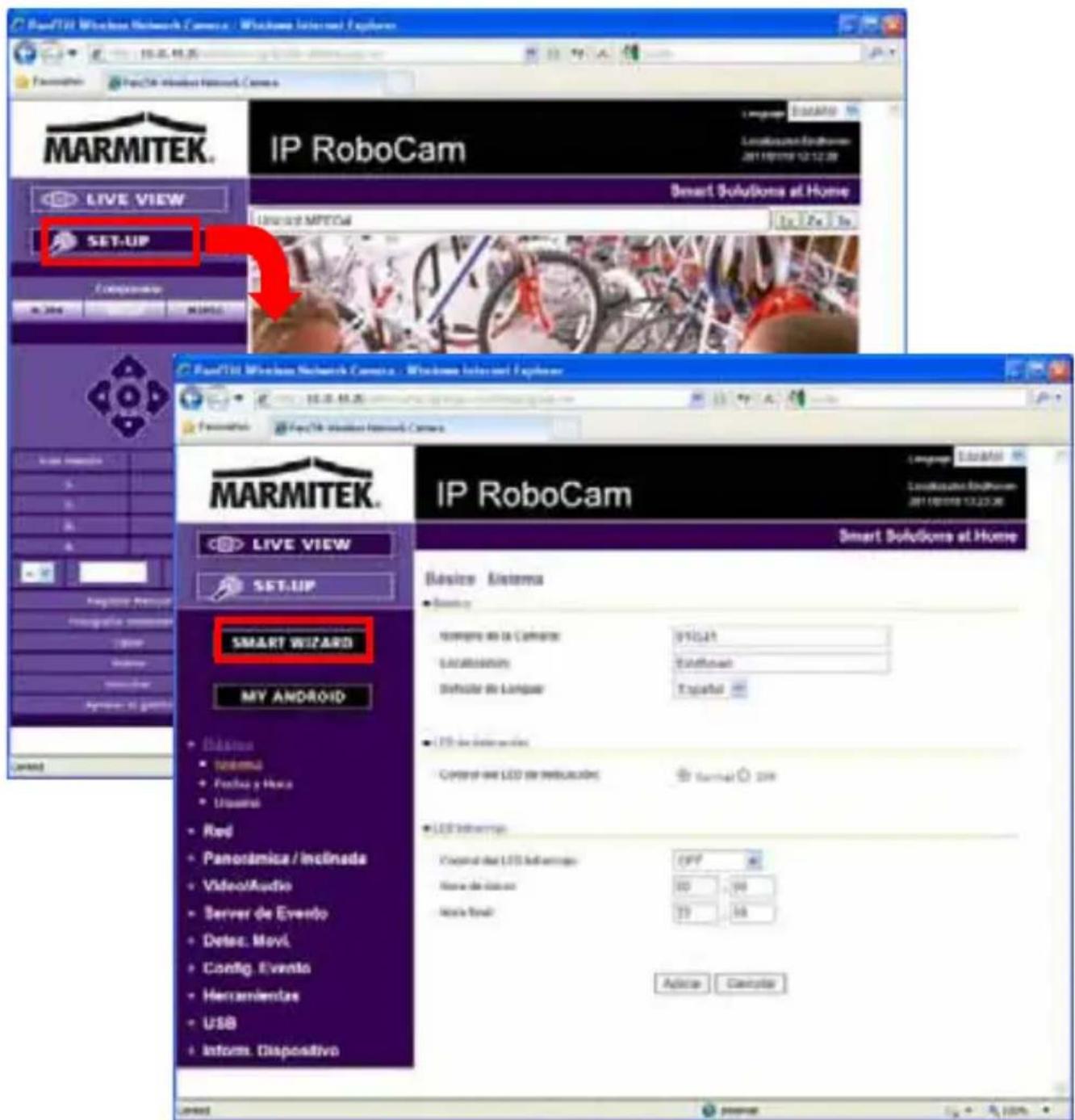 MARMITEK IP RoboCam 641 - Obtener acceso a la CAMERA - 3