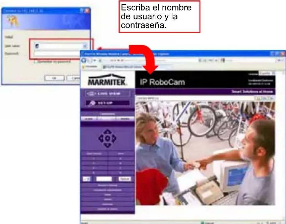 MARMITEK IP RoboCam 641 - Obtener acceso a la CAMERA - 2