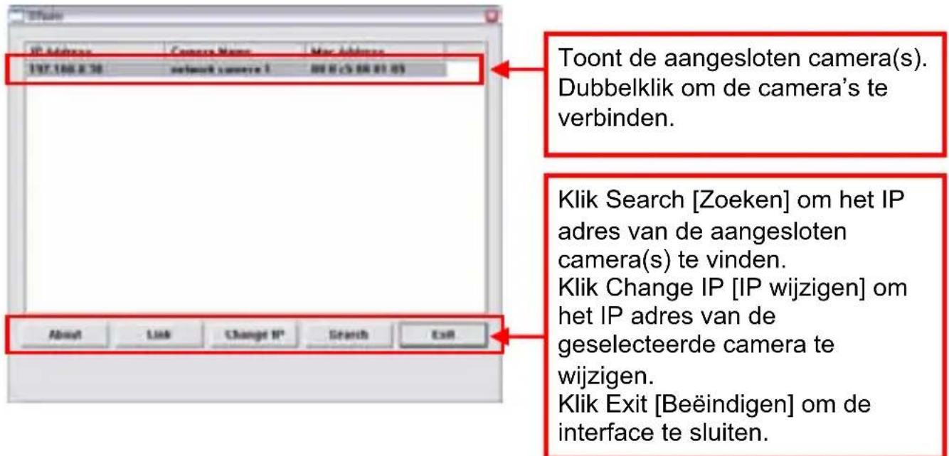 MARMITEK IP RoboCam 641 - Gebruik van IPFinder - 1