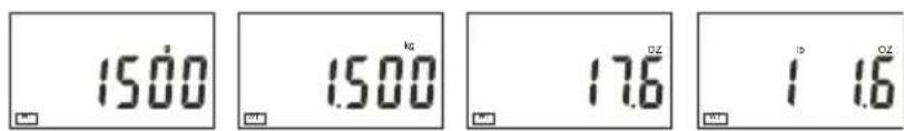TOPCOM Diet scale 200 - Súly mertékegység - 1