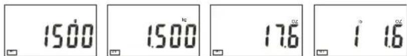 TOPCOM Diet scale 200 - Unidade de peso - 1