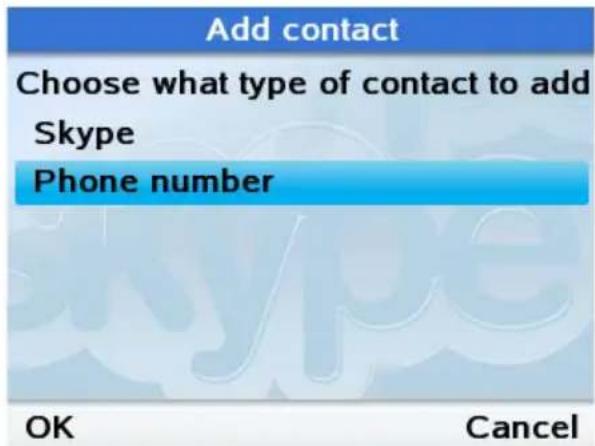 TOPCOM Webtalker 5000 - Een SkypeOut-nummer toevoegen - 1