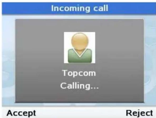 TOPCOM Webtalker 5000 - RECIBIR UNA LLAMADA - 1