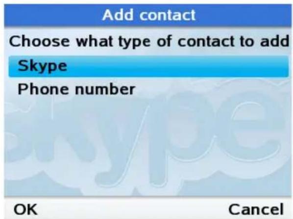 TOPCOM Webtalker 5000 - Aggiungi un contatto Skype - 1
