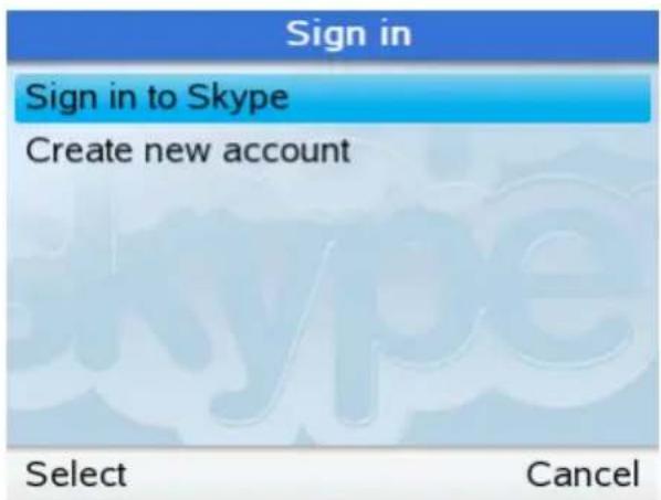 TOPCOM Webtalker 5000 - Log in with an existing account - 1
