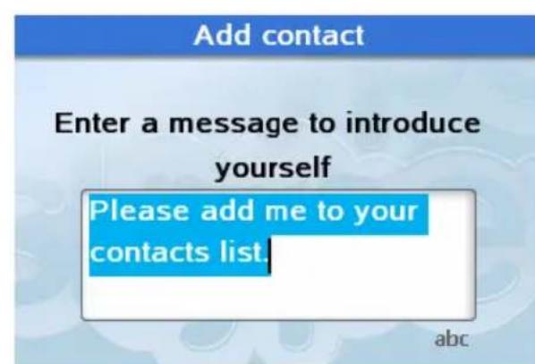 TOPCOM Webtalker 5000 - Søke etter en Skype-kontakt - 5