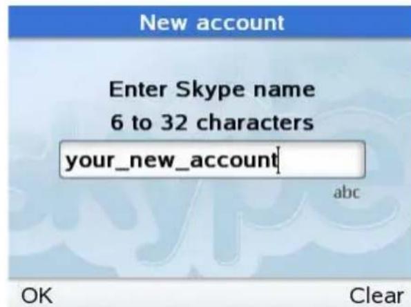 TOPCOM Webtalker 5000 - Creazione di un nuovo account - 2
