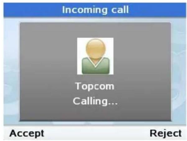 TOPCOM Webtalker 5000 - EEN OPROEP ONTVANGEN - 1