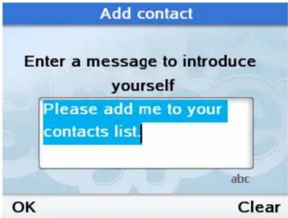 TOPCOM Webtalker 5000 - Add a Skype contact - 3