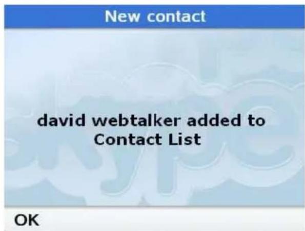 TOPCOM Webtalker 5000 - Anadir un contacto Skype - 3