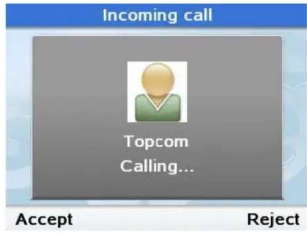 TOPCOM Webtalker 5000 - Odbieranie rozmów - 1