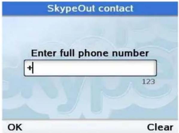 TOPCOM Webtalker 5000 - Lisää SkypeOut-numero - 2
