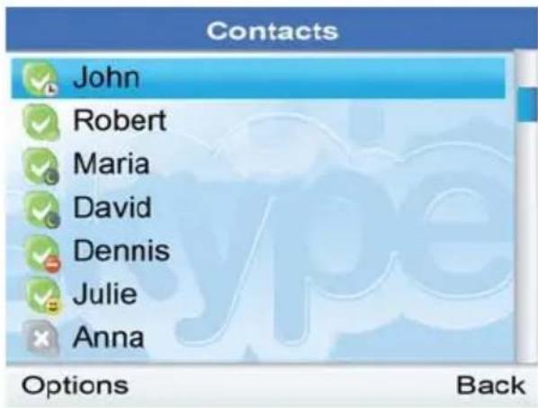 TOPCOM Webtalker 5000 - Appeler un contact Skype - 1