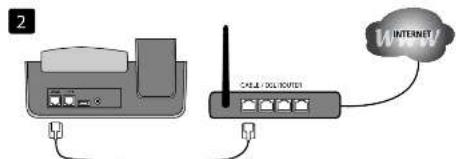 TOPCOM Webtalker 5000 - Desktop phone with Skype - 6