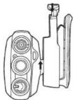 TOPCOM Protalker PT1116 - Retrait du clip de ceinture - 1