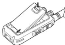 TOPCOM Protalker PT1116 - De batterijen plaatsen - 1