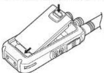 TOPCOM Protalker PT1116 - Installing the battery pack - 1