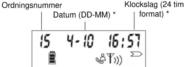 TOPCOM Ogatech og s55 - Hämta information frän smtalslistan - 1