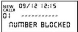 TOPCOM Fidelity 160 - NUMBER BLOCKED - 1