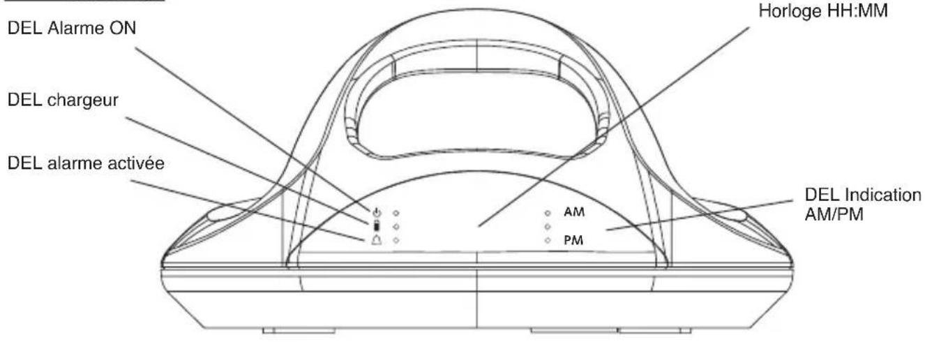 TOPCOM Butler 3501 - Avec horloge - 1