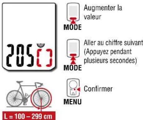 CAT EYE Velo Wireless - Paramètres avancés - 1
