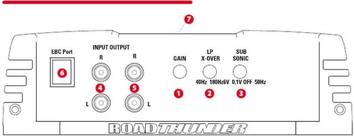 MTX Audio RT10001D - Specificatii : - 1