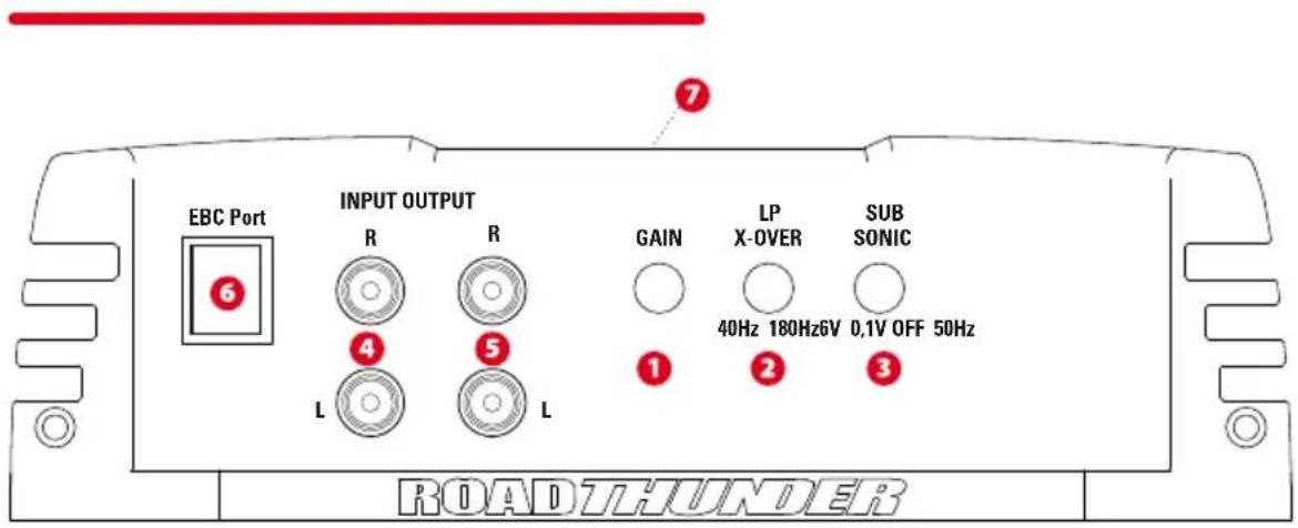 MTX Audio RT10001D - Tekniset tiedot : - 1