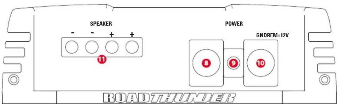 MTX Audio RT10001D - Instel paneel - 2