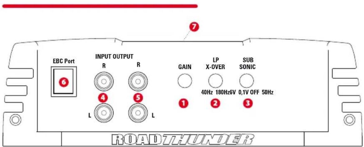 MTX Audio RT10001D - Технические характеристики : - 1