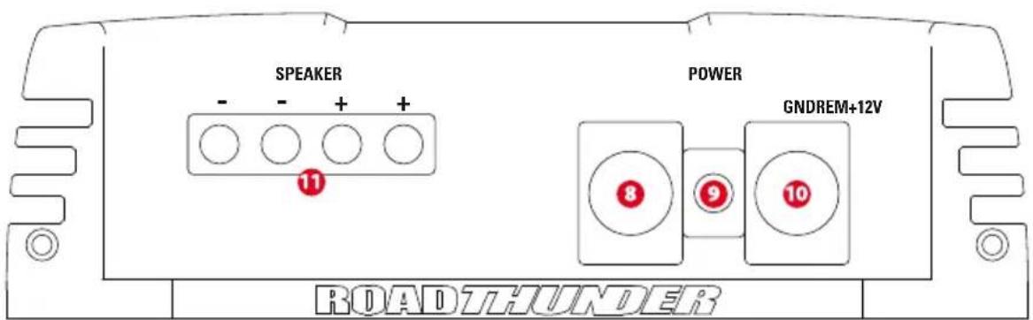 MTX Audio RT10001D - Specyfikacja : - 2