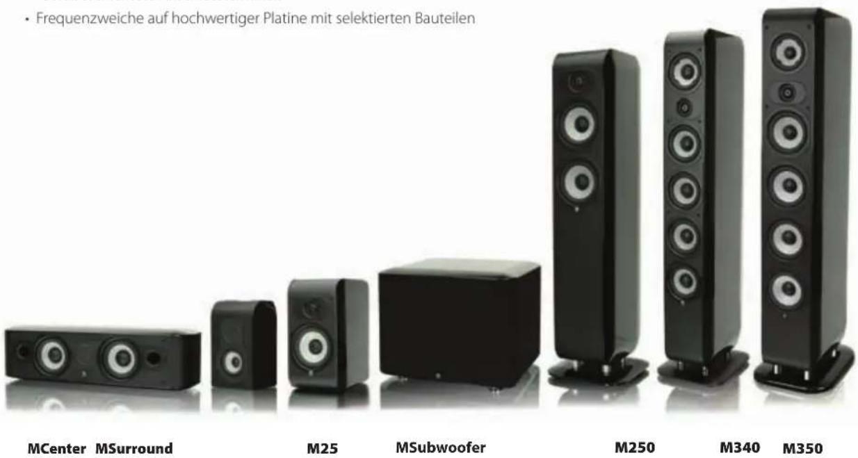 BOSTON ACOUSTICS M Series - Funktionsumfang - 1