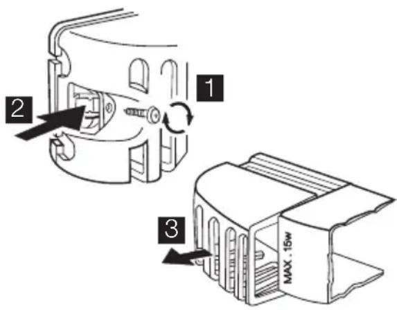 Nordland NKV 9315 - Remplacement de l'ampoule d'éclairage - 1