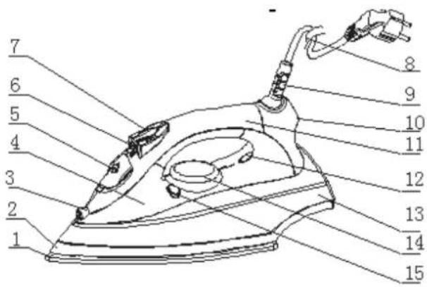 TRISTAR ST8227A - Lista de piezas - 1