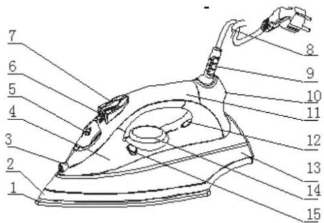 TRISTAR ST8227A - Komponenten - 1