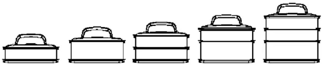 TRISTAR VS3907 - Rimuovere il contentatore per la cottura al vapore o metterlo in un forno a microonde per riscaldare il cibo - 1