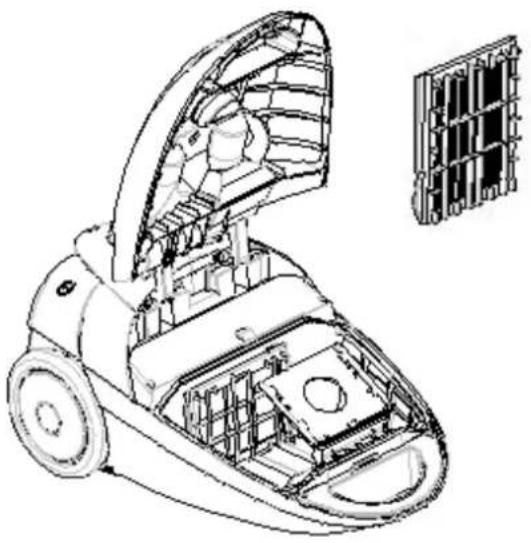 TRISTAR SZ2178 - Cleaning filter - 3