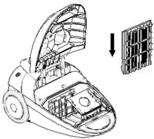 TRISTAR SZ2178 - Het schoonmaken van de filter - 3