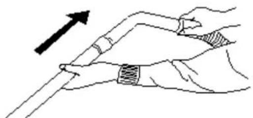 TRISTAR SZ2178 - Einsetzen von Verlängerungsstange und Zubehör - 1