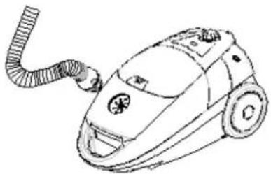 TRISTAR SZ2178 - Assemblage ou retrait du tuyau flexible - 1