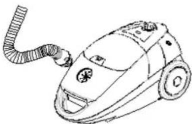 TRISTAR SZ2178 - Montare o smontare il tubo di gomma flessibile - 1