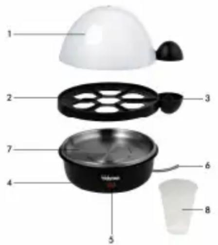 TRISTAR EK3080 - Listedespièces - 1